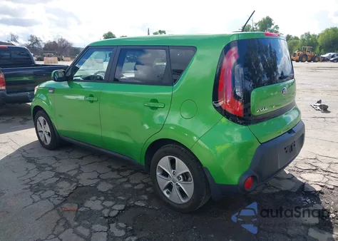 2014 Kia Soul z USA, uszkodzony, nr VIN KNDJN2A28E7110987